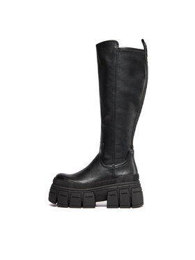 Buffalo Visoki Škornji Gospher Stretch Boot 1622354 Črna