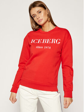 Iceberg Iceberg Μπλούζα 19II2P0E0126330 Κόκκινο Regular Fit