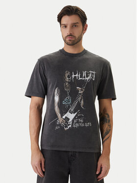 HUGO HUGO T-Shirt Noctornix 50554368 Černá Regular Fit