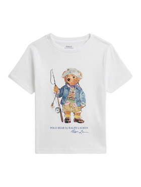 Polo Ralph Lauren Polo Ralph Lauren T-Shirt 322B18890003 Bílá Regular Fit