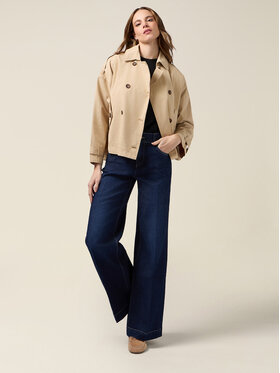 Oltre Oltre Jeans P521R208902N034 Blu Baggy Fit