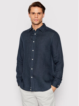 United Colors Of Benetton United Colors Of Benetton Hemd 5BKU5QJG8 Dunkelblau Regular Fit