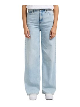 Lee Lee Jeansy 112363521 Niebieski Relaxed Fit