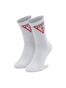 Guess Guess Κάλτσες Ψηλές Γυναικείες Ellen Sport Socks V2GZ00 ZZ00I r.OS Λευκό