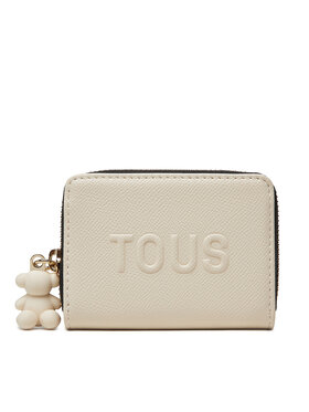 TOUS TOUS Малък дамски портфейл La Rue New 2002001901 Бежов