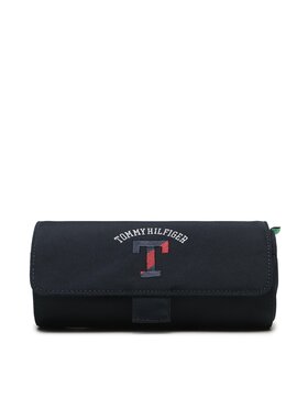 Tommy Hilfiger Tommy Hilfiger Penar Colorful Verity Pencil Case AU0AU01755 Bleumarin
