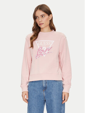 Guess Guess Sweatshirt W5GQ05 KB683 Rosa Regular Fit