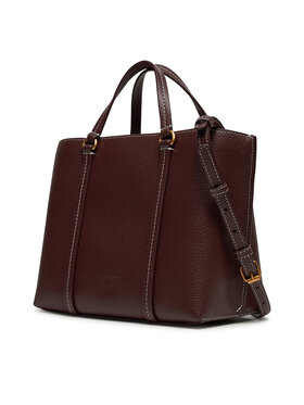 PINKO Ročna Torba Miranda Shopper Mini AI 24-25 PLTT 104515 A29O Bordo Rdeča