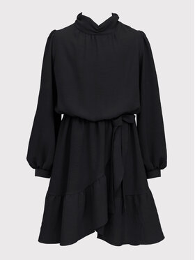 SLY SLY Sukienka 2W-07C Czarny Comfortable Fit