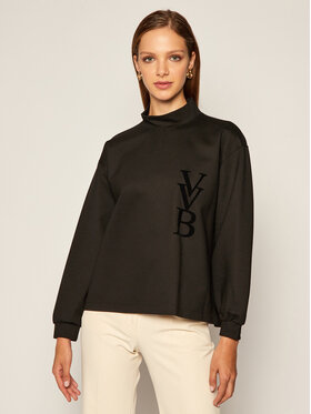 Victoria Victoria Beckham Victoria Victoria Beckham Sweatshirt Roll Neck 2320JTP001932A Noir Regular Fit
