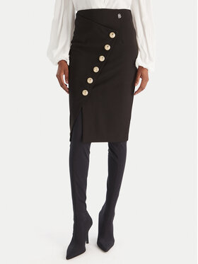 Babylon Babylon Pouzdrová sukně S00609 Černá Regular Fit