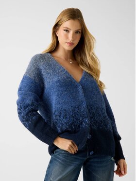 Guess Guess Svetr 180590 Modrá Classic Fit