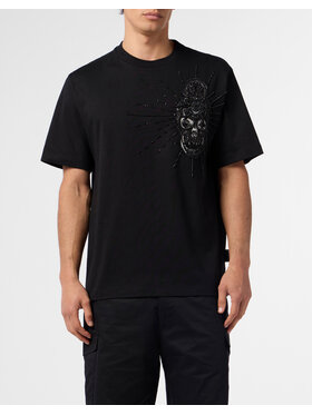 PHILIPP PLEIN PHILIPP PLEIN Tričko 29855 Čierna Regular Fit