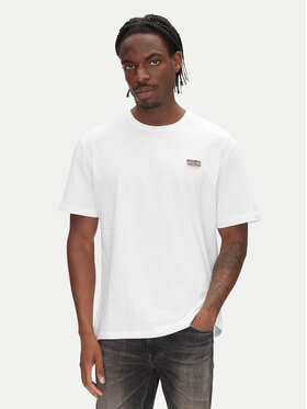 Just Cavalli Just Cavalli T-Shirt 78OAHE11 Bílá Regular Fit