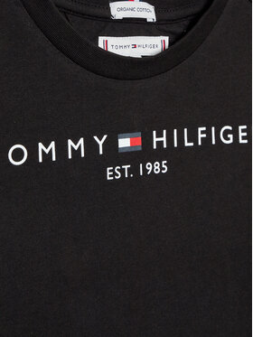 Tommy Hilfiger Majica Essential KS0KS00210 M Črna Regular Fit