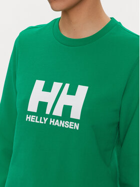 Helly Hansen Majica Dugih Rukava Logo 2.0 34462 Zelena Regular Fit