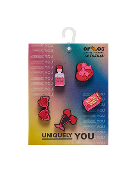 Crocs Crocs Accesorii pentru pantofi Jibbitz Lovers 5 Pack 10012958 Colorat