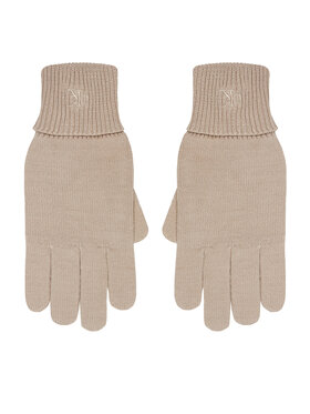 Calvin Klein Calvin Klein Moteriškos Pirštinės LV14F8021G Smėlio