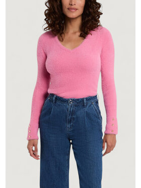 Morgan De Toi Morgan De Toi Maglione 212-MOOVE Rosa Sweat Fit