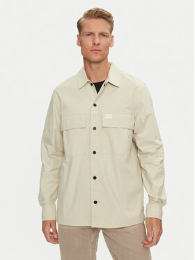 Calvin Klein Jeans Calvin Klein Jeans Camicia Cargo J30J326970 Beige Regular Fit