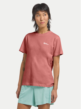 Jack Wolfskin Jack Wolfskin T-Shirt Essential 1808352 Różowy Regular Fit