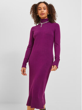 JJXX JJXX Úpletové šaty 12217564 Fialová Slim Fit
