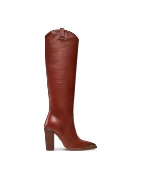 Bronx Bronx Ботуши High boots 14165-JJ Кафяв