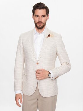 Carl Gross Carl Gross Švarkas Paul 225222 Smėlio Slim Fit