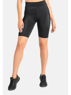 Teyli Teyli Legginsy sportowe damskie Kolli Czarny Regular Fit