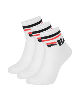 Fila Fila Krátké ponožky F9398-AW24 (3-pack) Bílá
