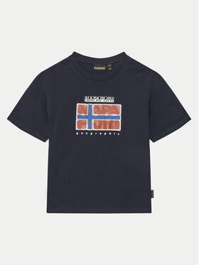 Napapijri Napapijri Tricou S-Sella NP0A4IGX M Bleumarin Regular Fit