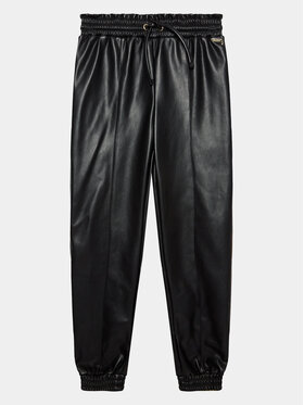 Guess Guess Pantaloni di tessuto J3YB04 WE8D0 Nero Regular Fit