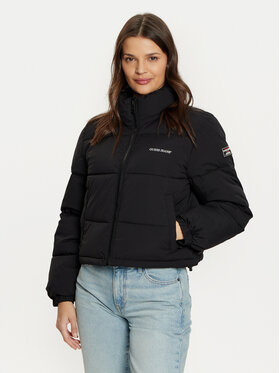 Guess Jeans Guess Jeans Geacă de iarnă W4BL20 WGII2 Negru Regular Fit