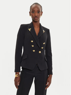 Elisabetta Franchi Elisabetta Franchi Сако GI-095-46E2-V600 Черен Slim Fit
