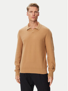 BOSS BOSS Pullover H-Lomarino 50565511 Beige Regular Fit