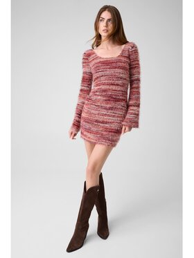 Guess Guess Každodenní šaty 184642 Červená Classic Fit