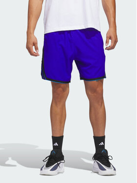adidas adidas Szorty sportowe Anthony Edwards Crazy Lite Niebieski jasny Loose Fit