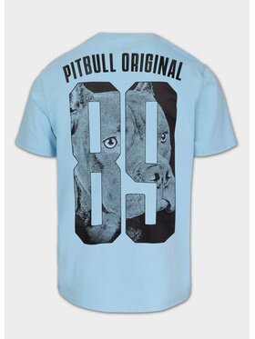 PITBULL PITBULL T-Shirt Koszulka męska EIGHTY NINE DOG XS Błękitny Regular Fit