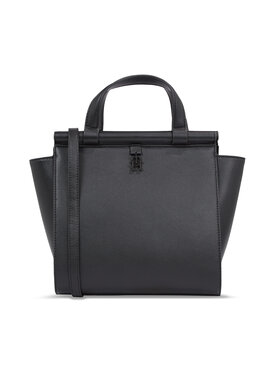 Tommy Hilfiger Tommy Hilfiger Τσάντα Th Feminine Small Tote AW0AW15250 Μαύρο