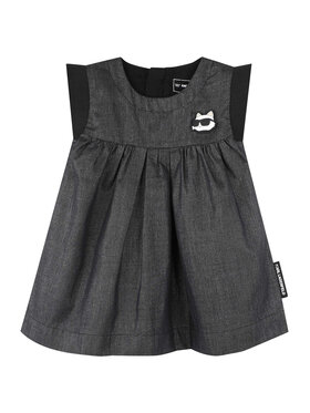 Karl Lagerfeld Kids Karl Lagerfeld Kids Každodenné šaty Z30514 M Sivá Regular Fit