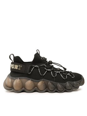 Plein Sport Plein Sport Sneakersy The Bubble Gen.X.02 Tiger SACS USC0432 STE003N Czarny