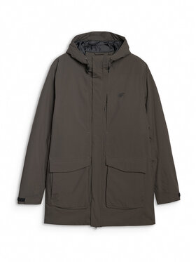 4F 4F Parka URBAN COMMUTER Khaki Regular Fit