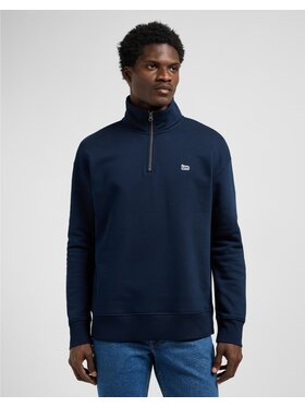 Lee Lee Bluza Half Zip Sws Granatowy Regular Fit