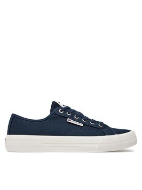 Tommy Jeans Tommy Jeans Tenisky Tjm Lace Up Canvas Color EM0EM01365 Tmavomodrá