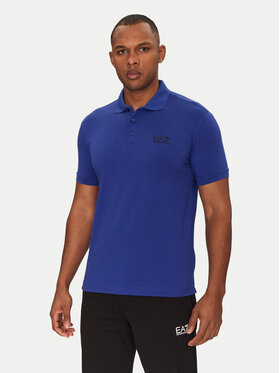 EA7 Emporio Armani EA7 Emporio Armani Polo 8NPF14 PJVQZ UA031 Blu Regular Fit