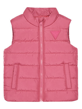 Guess Guess Bezrękawnik H4YT01 WCFM0 Różowy Regular Fit