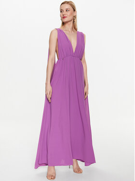 Kontatto Kontatto Coctailkleid YM509 Violett Regular Fit