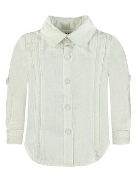 Kanz Kanz Koszula 1712913-1000 Biały Basic Fit