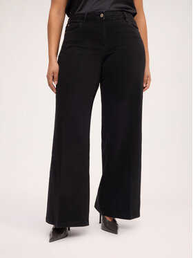 Fiorella Rubino Fiorella Rubino Jeansy P463T105156N033 Czarny Flare Fit