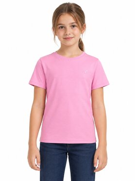 4F 4F T-Shirt 4FJWAW26TTSHF3528-54S Różowy Regular Fit